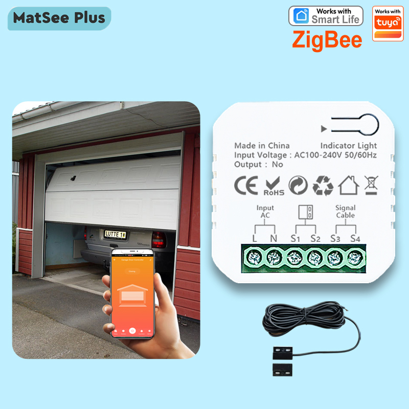 스마트 라이프 ZigBee 차고 문 개폐기 컨트롤러 앱 - Smart Home Plus 리뷰 및 가격