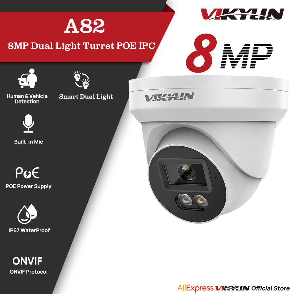 VIKYLIN 8MP IP 보안 카메라 Poe 4K 스 - Smart Home Microsoft 리뷰 및 가격