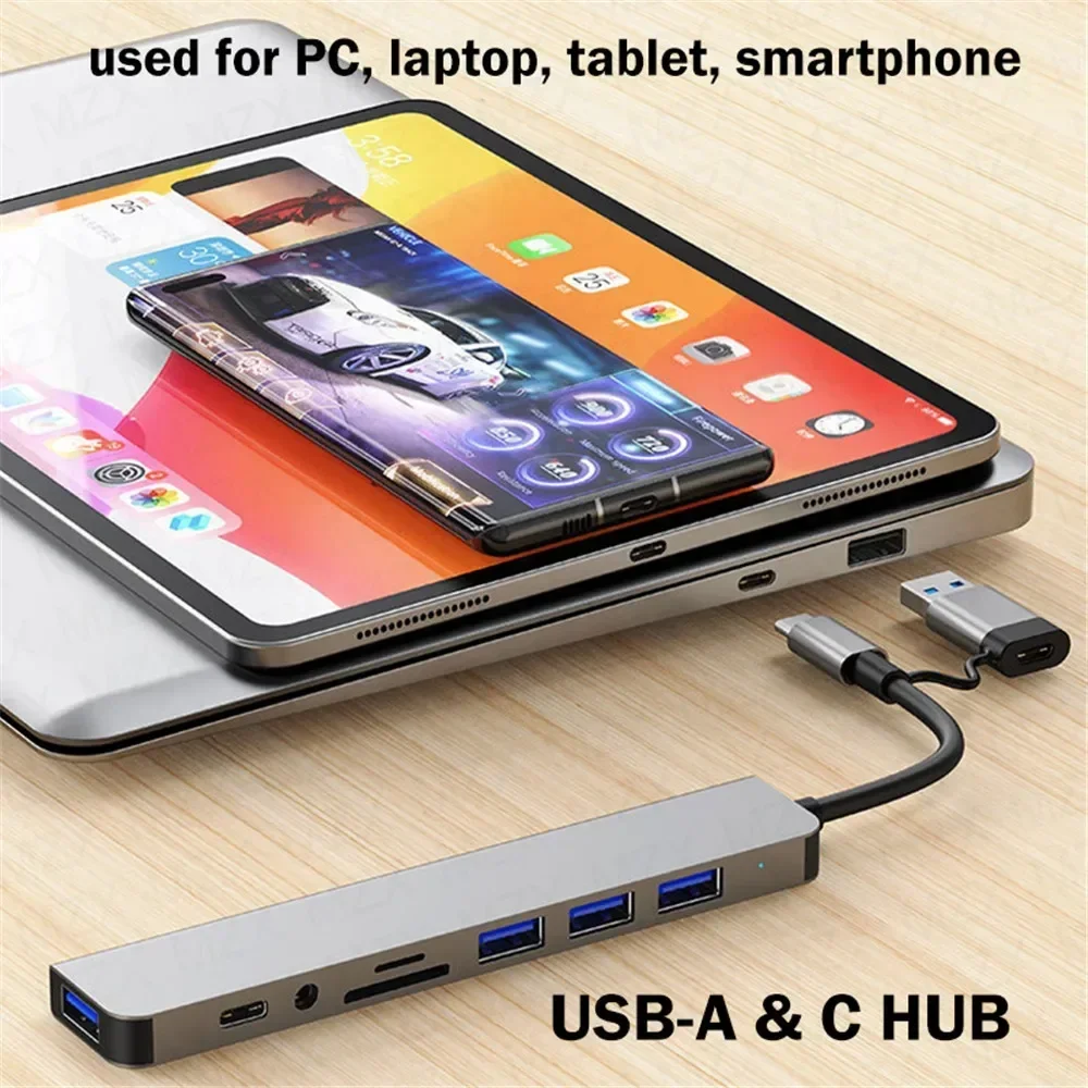 8-in-2 USB C 허브 멀티포트 어댑터 Xiaom - Smart Home Hub 2 리뷰 및 가격