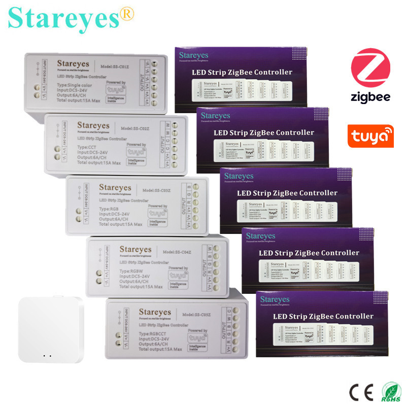 LED 스트립 스마트 Tuya Zigbee 컨트롤러 단 - Smart Home Hub 2 리뷰 및 가격