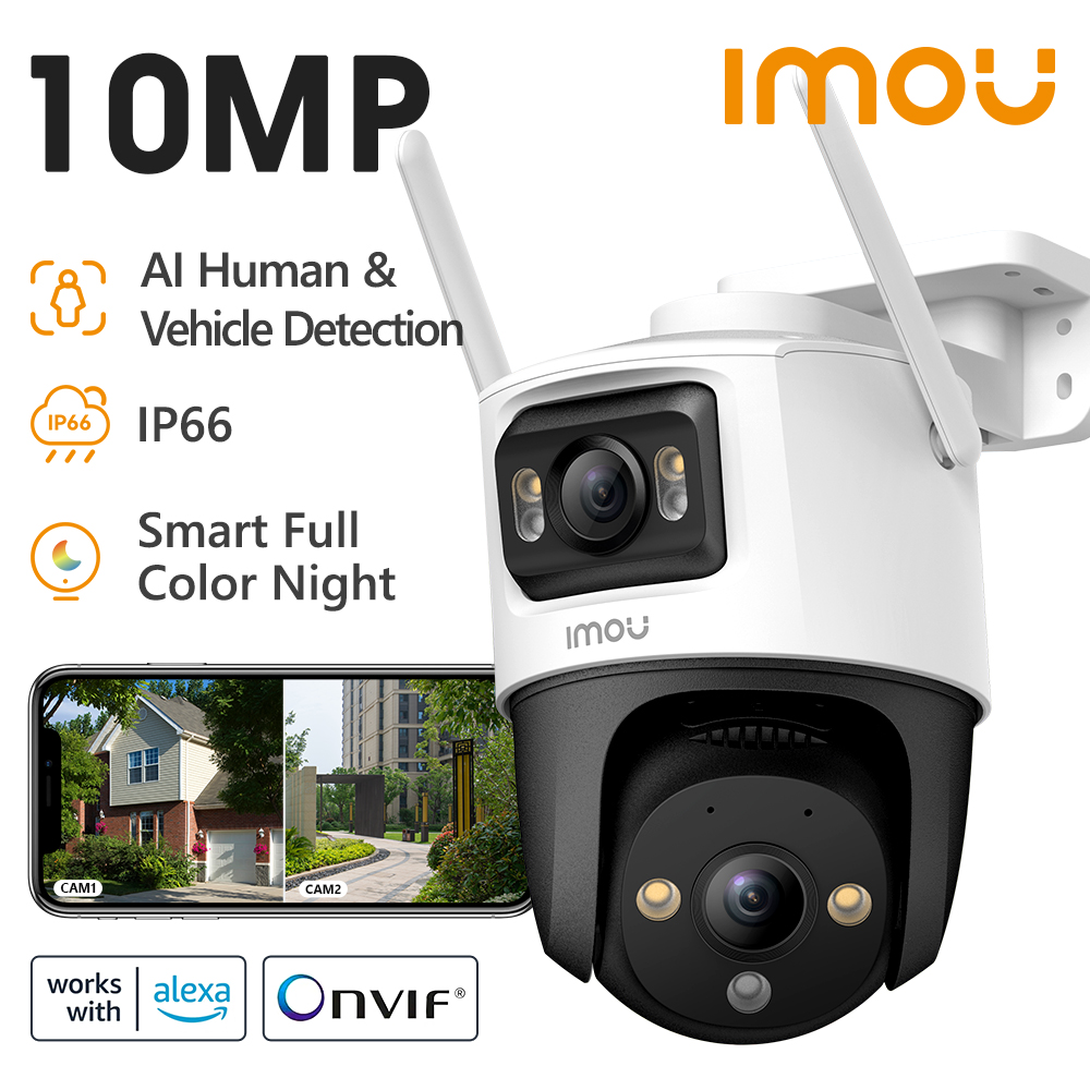 IMOU 크루저 듀얼 10MP 야외 듀얼 렌즈 홈 와이 - Smart Home Camera Ezviz 리뷰 및 가격
